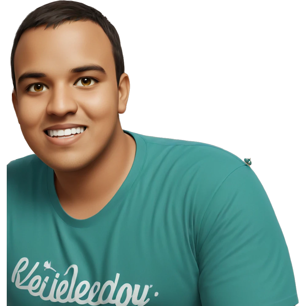 smiling boy with balloon emoji