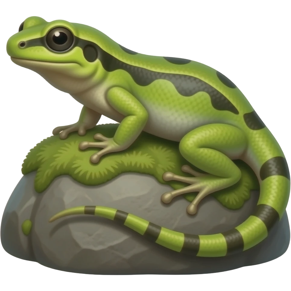 Cartoon newt emoji