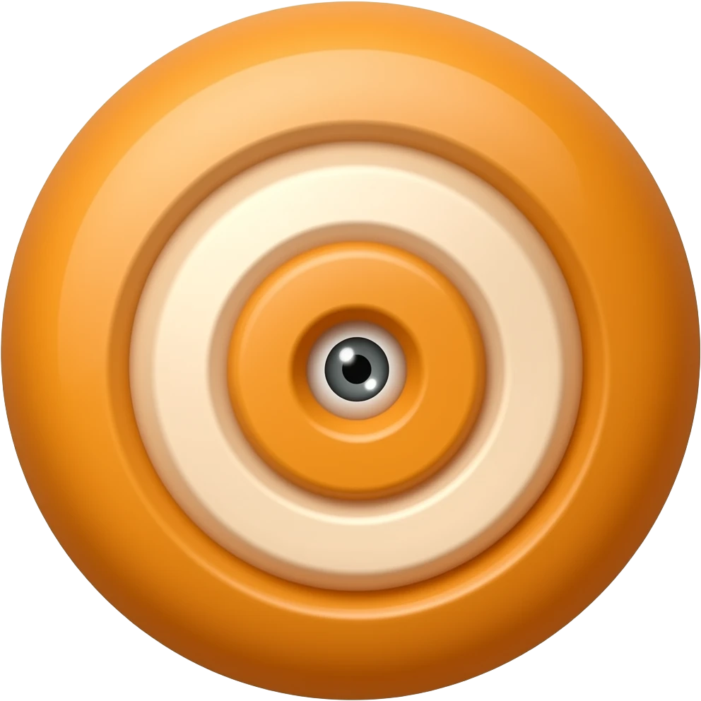 Obito spiral mask of orange colour with one eye only mask emoji