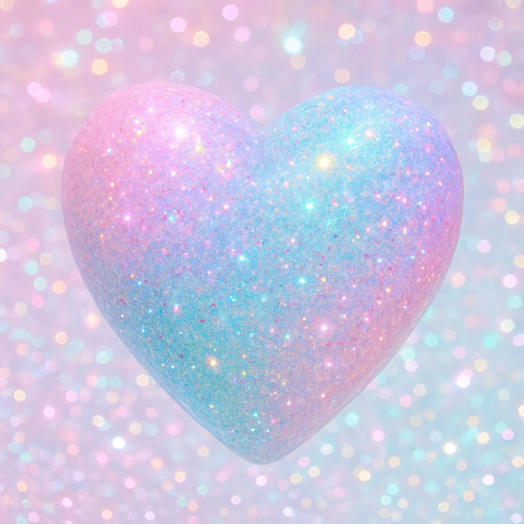sparkly pastel object emoji