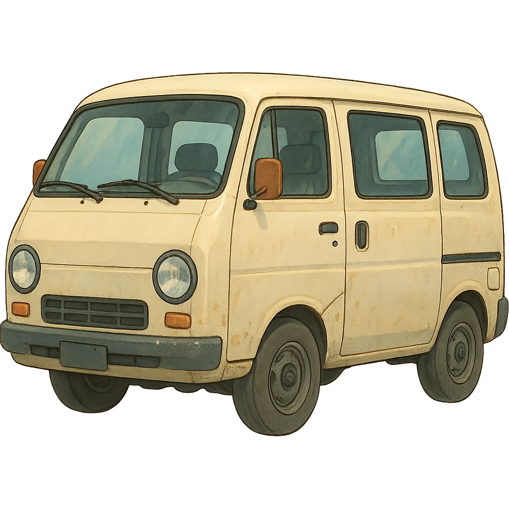 ghibli style van emoji