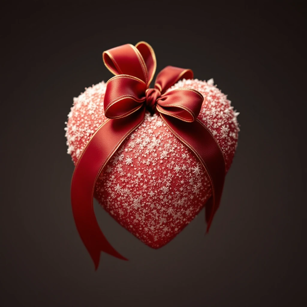 heart with a velvet ribbon emoji