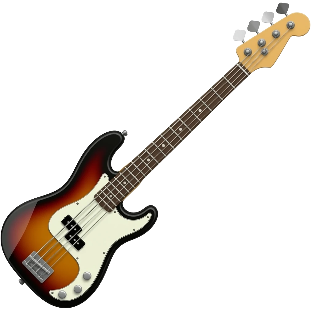 Bajo electrico emoji