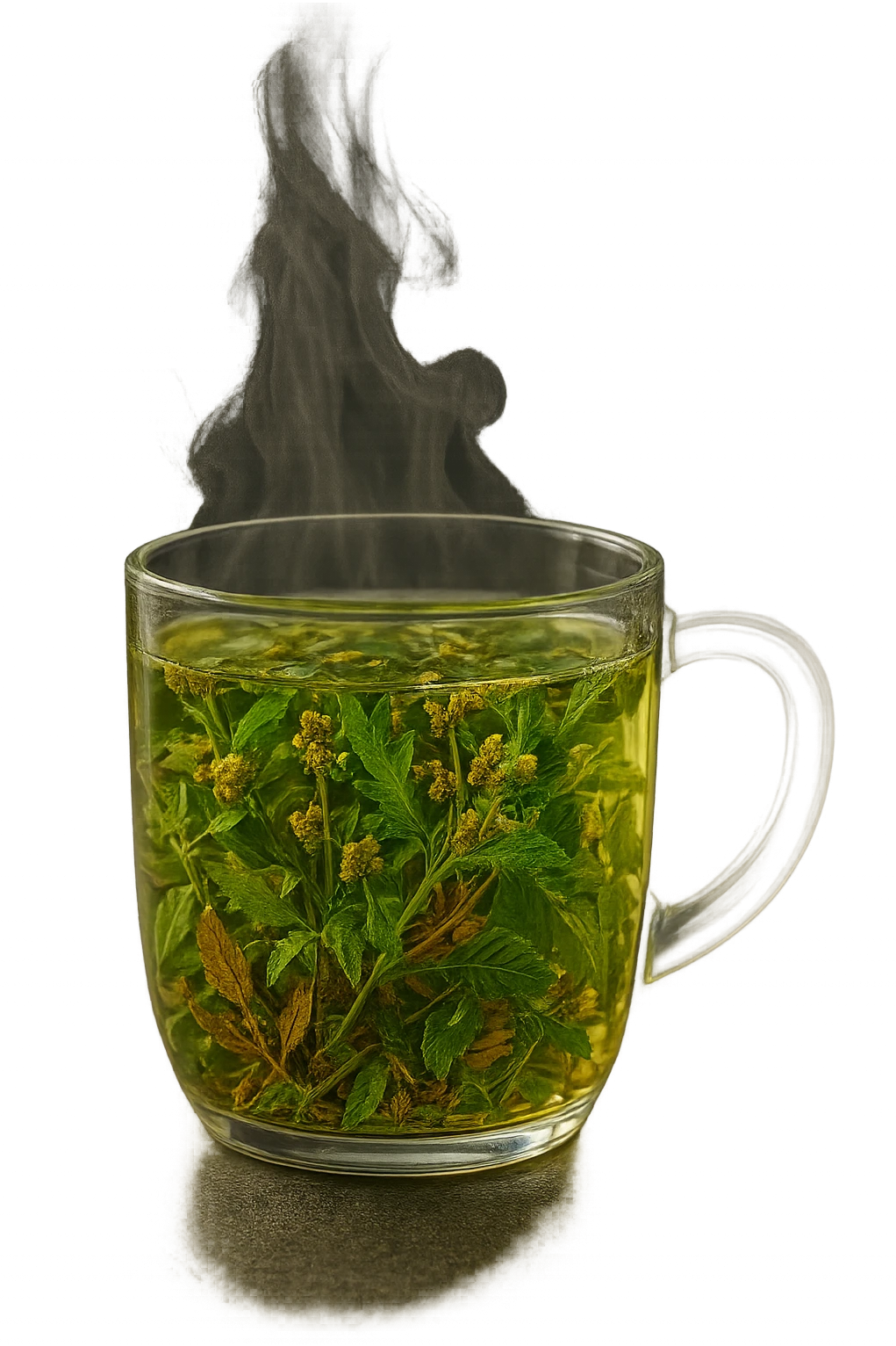 TAZZA DI TISANA DRENANTE, IPERREALISTICA 4K emoji