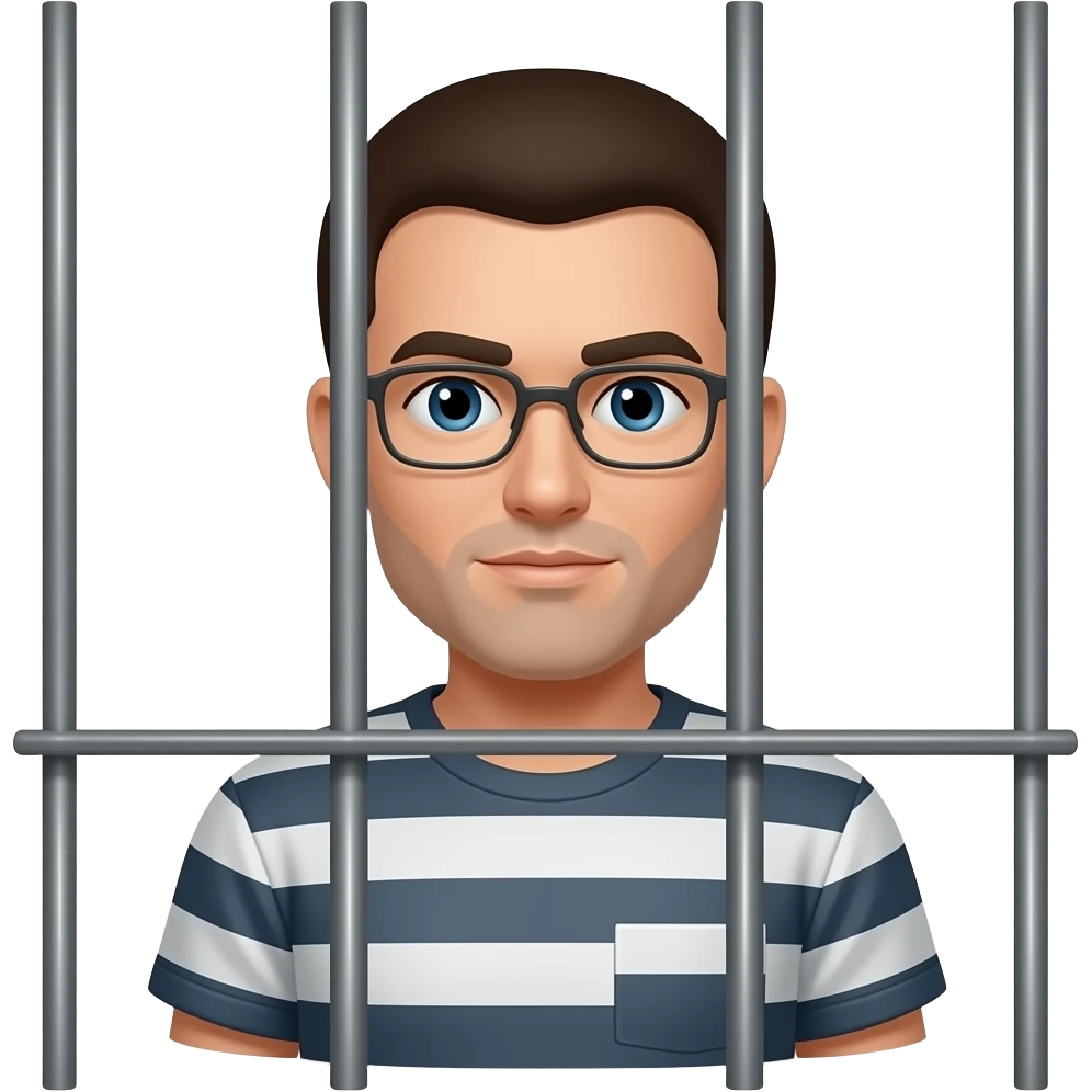 Behind bars emoji