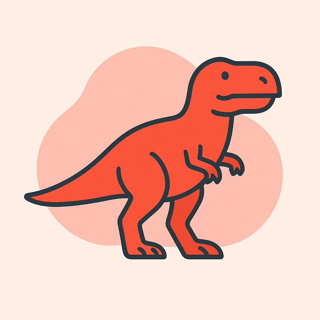 Tyrannosaurus emoji