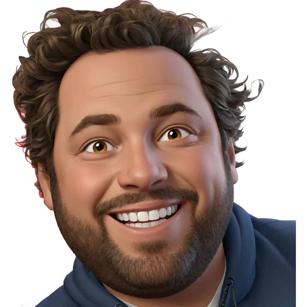 smiling portrait of a man emoji