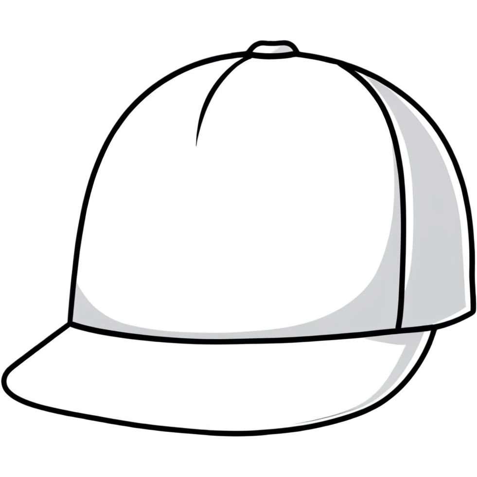 landak dengan topi emoji