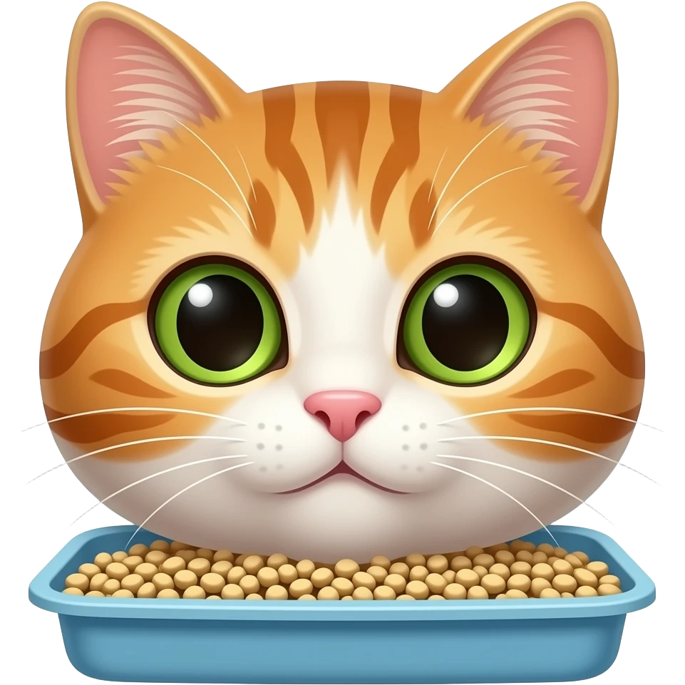 cat litter emoji