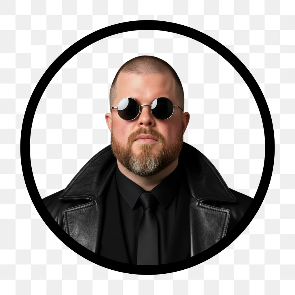 Make an emoji of this with a tansparent background, make the face realistic emoji