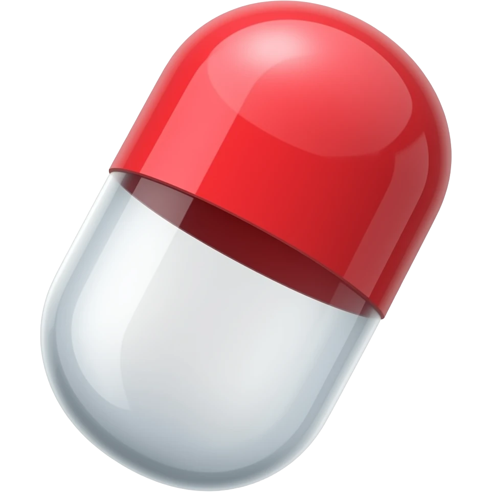 red gatcha capsule emoji