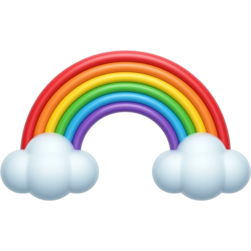 ☁️🌈 emoji