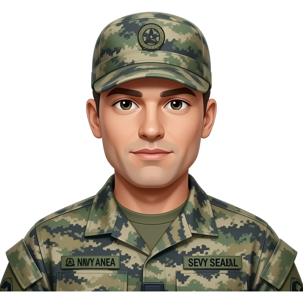 Agente especial navy seals emoji