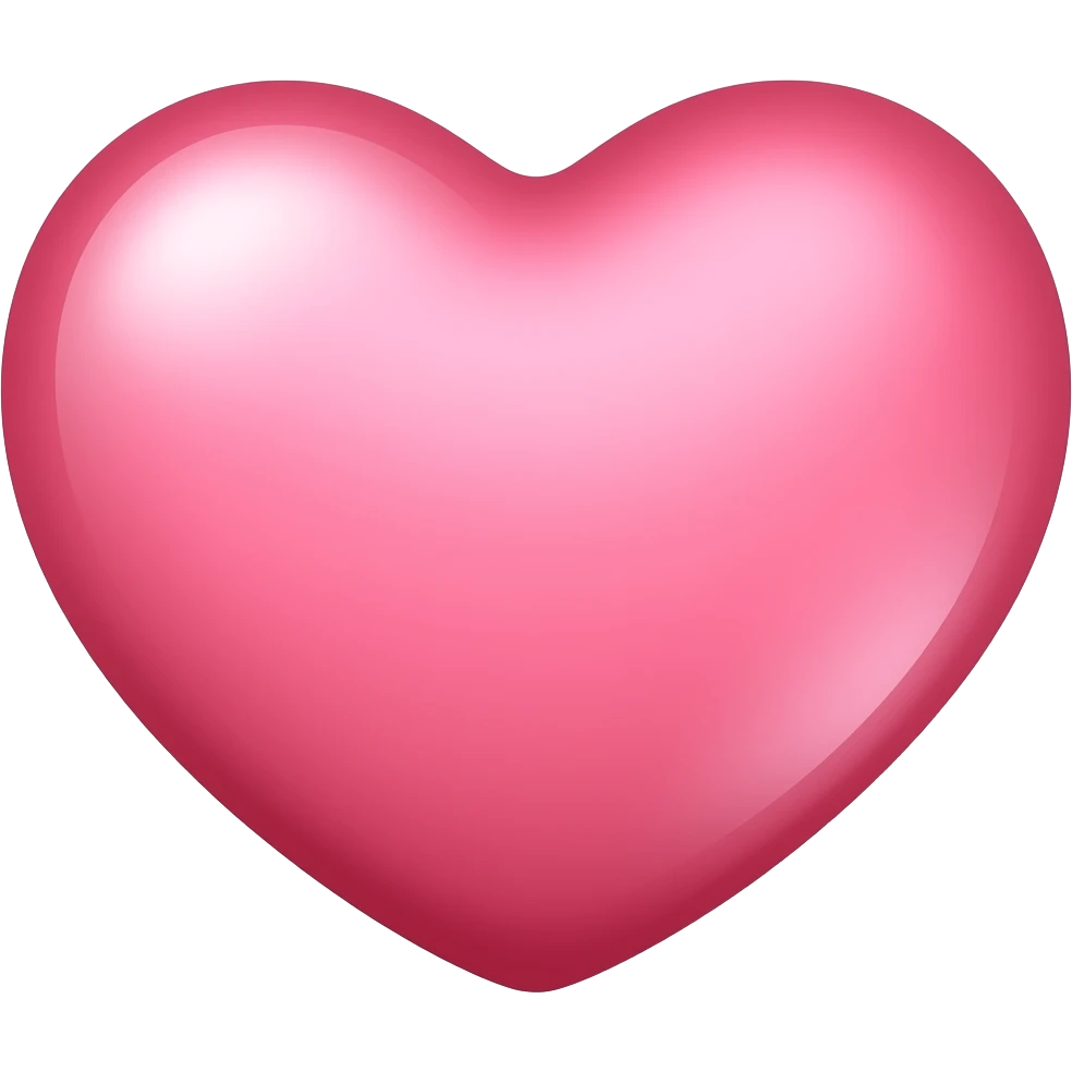 Aestetix hearts like baloons pink emoji