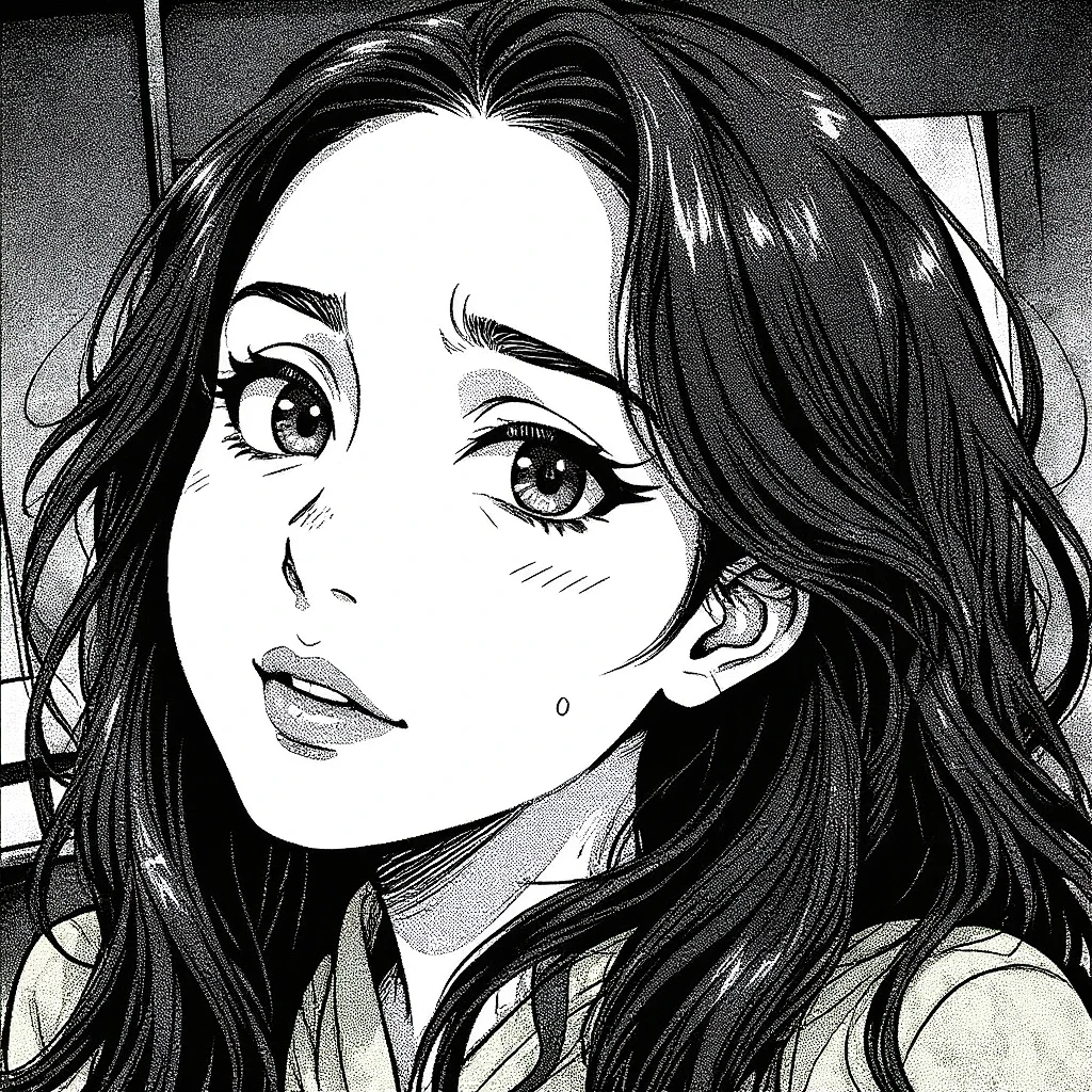 recreat this imagem at manga version emoji