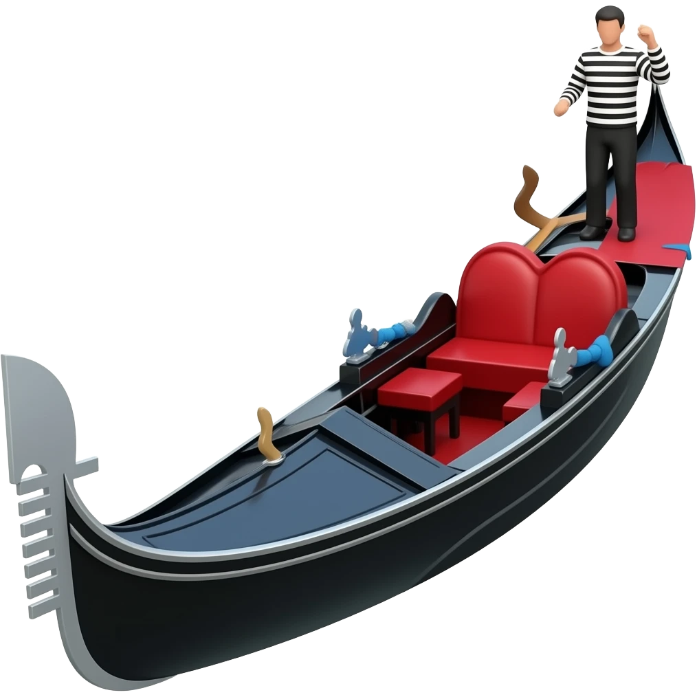 Venice gondola emoji