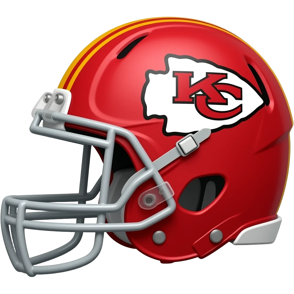 kansas city chiefs helmet emoji