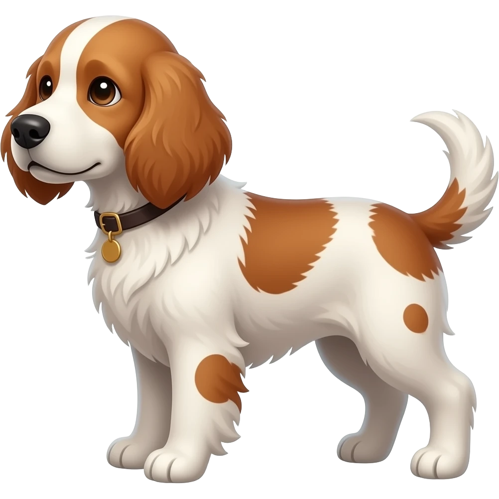 Max the Irish water spaniel emoji