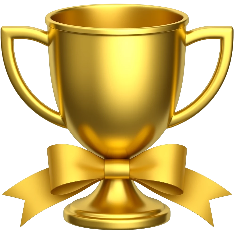 You are the best award emoji