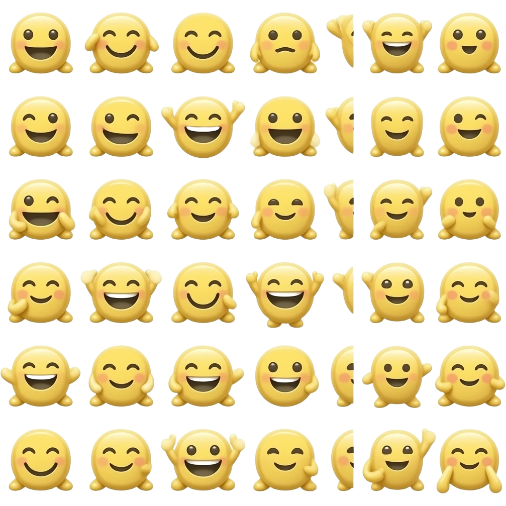 100 laughing parallelograms emoji