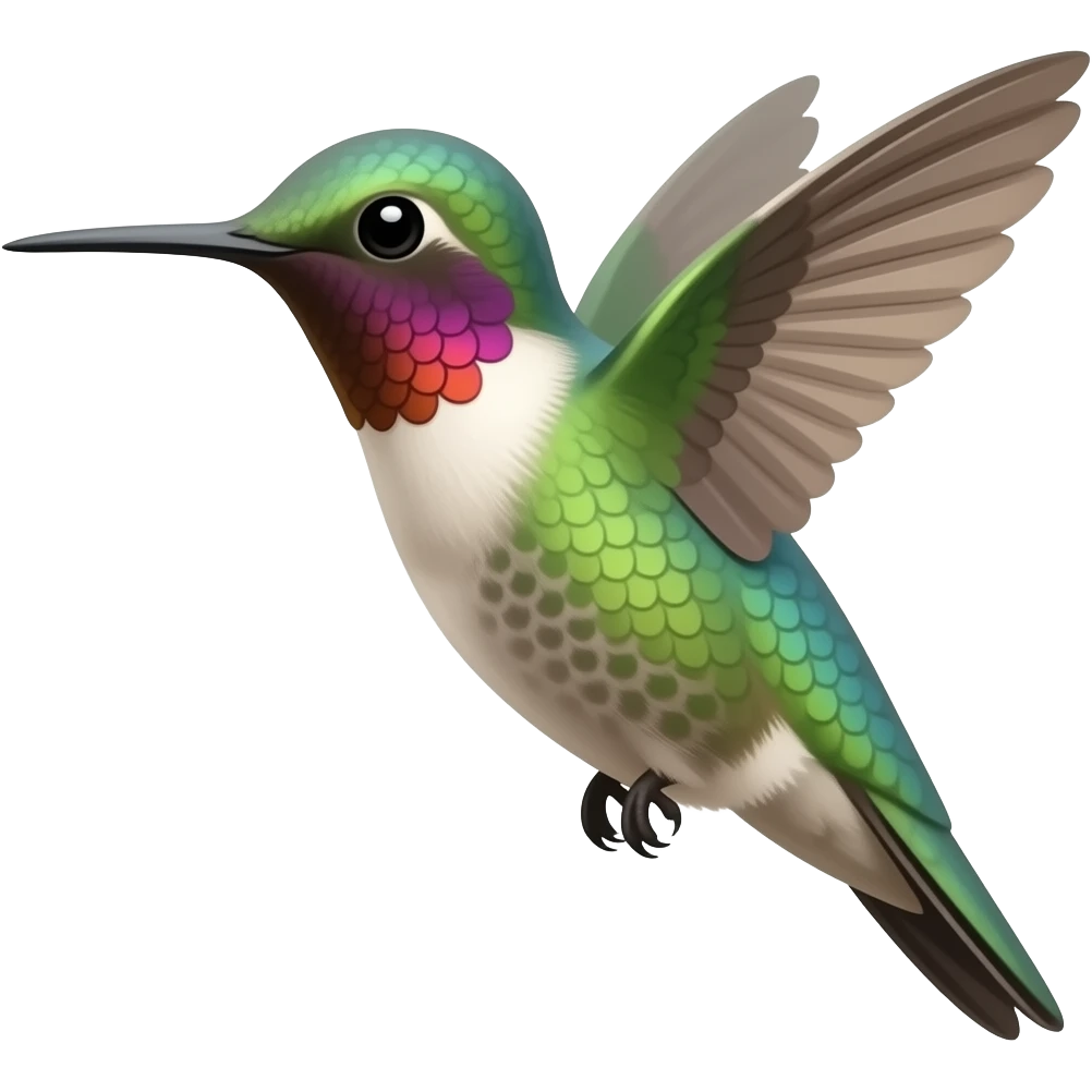 Colibrí emoji
