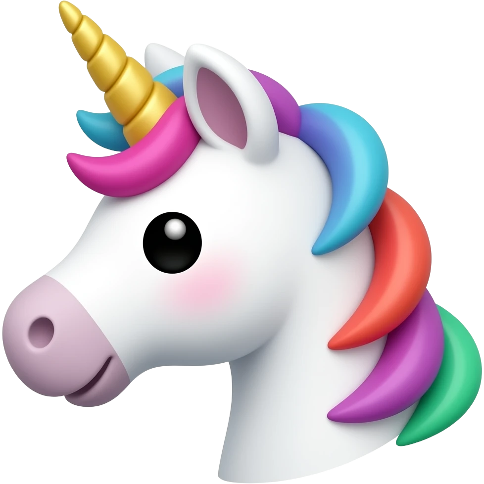 unicorn baloon emoji