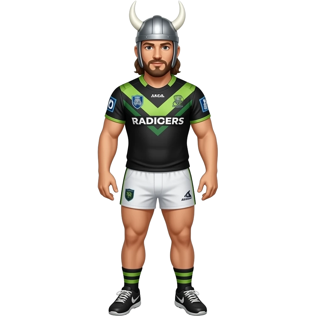 nrl raiders viking emoji