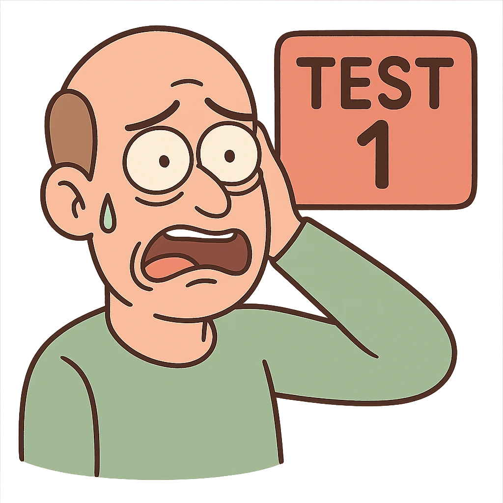 иконка для Test 1, плоский стиль emoji