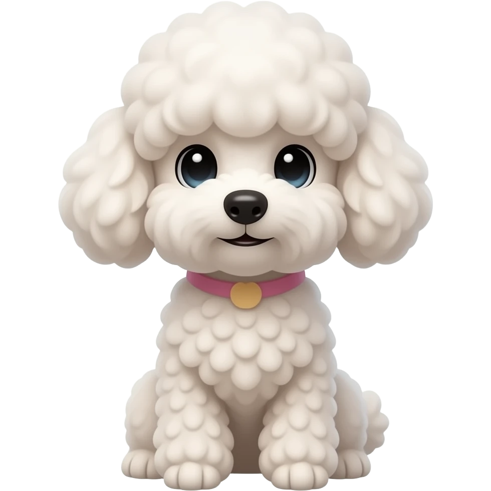 poodle the cotton candy doll full body emoji