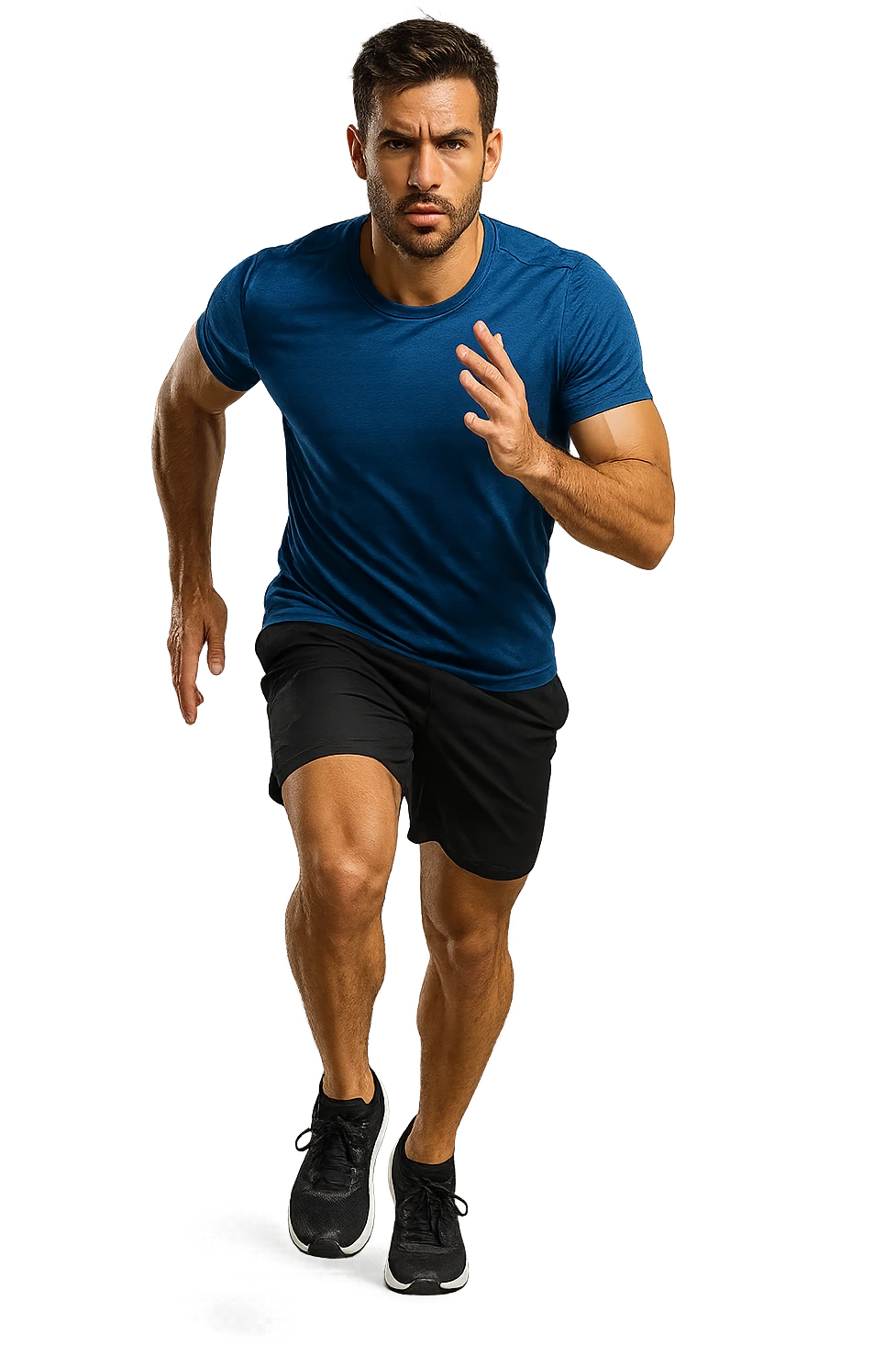 UOMO FITNESS CHE CORRE IN POSA FRONTALE emoji
