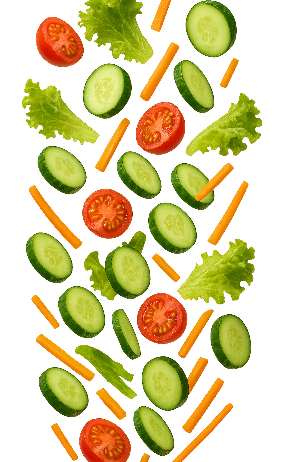 insalata che cade verticalmente emoji