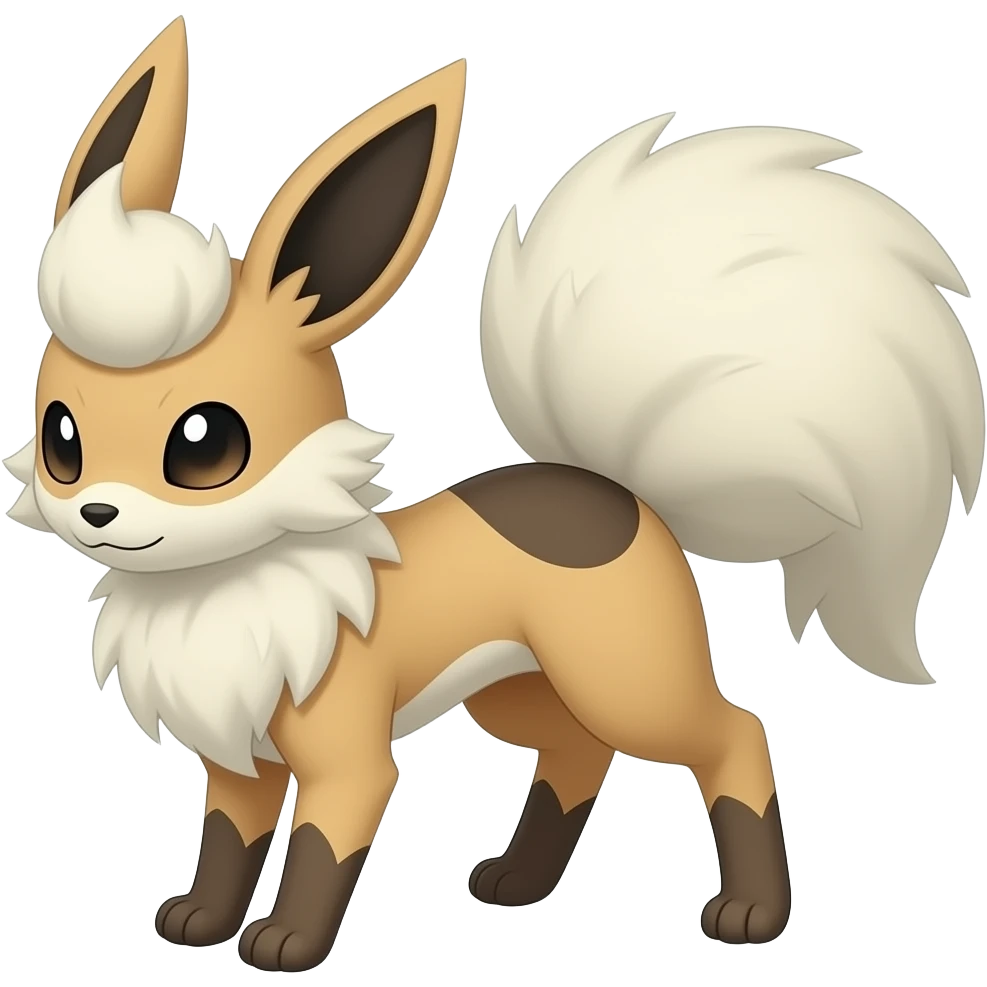 Furret-Minccino-Sylveon-Fakemon-Pokemon-hybrid emoji