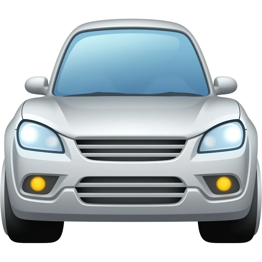 Future robot car emoji