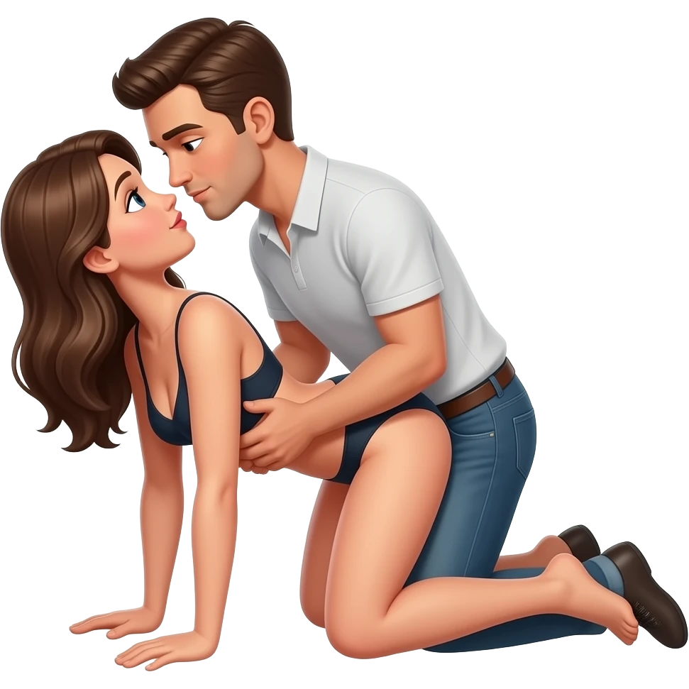 Missionary sex position emoji