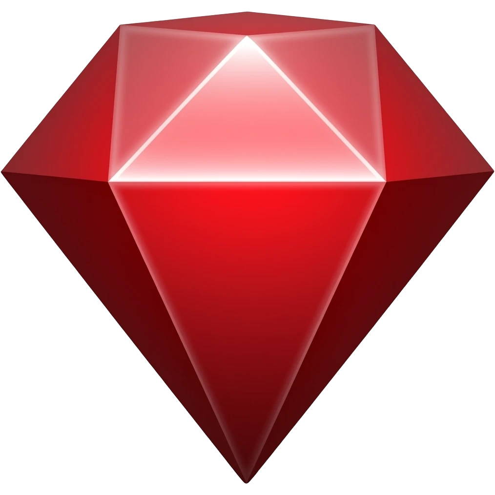 Red diamond emoji emoji