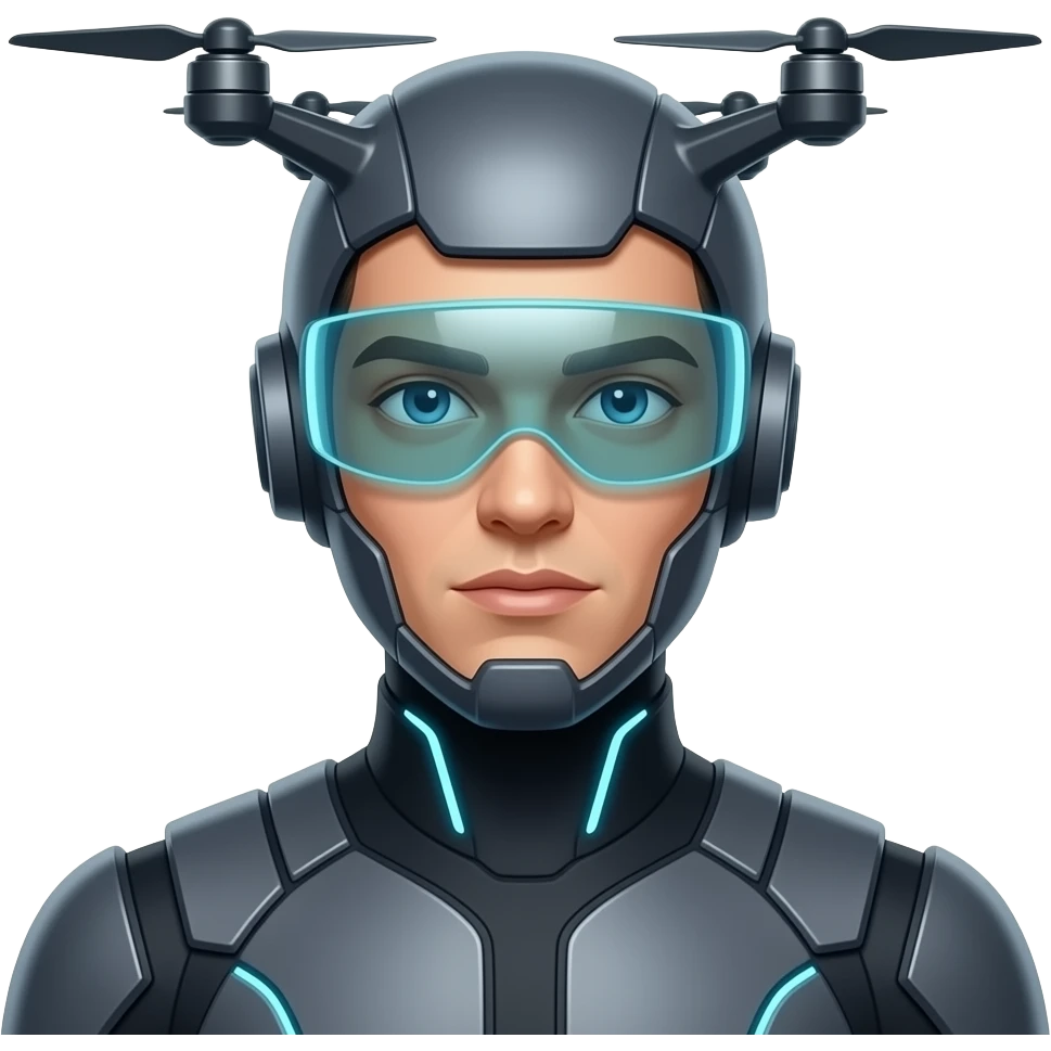 drone futurist emoji