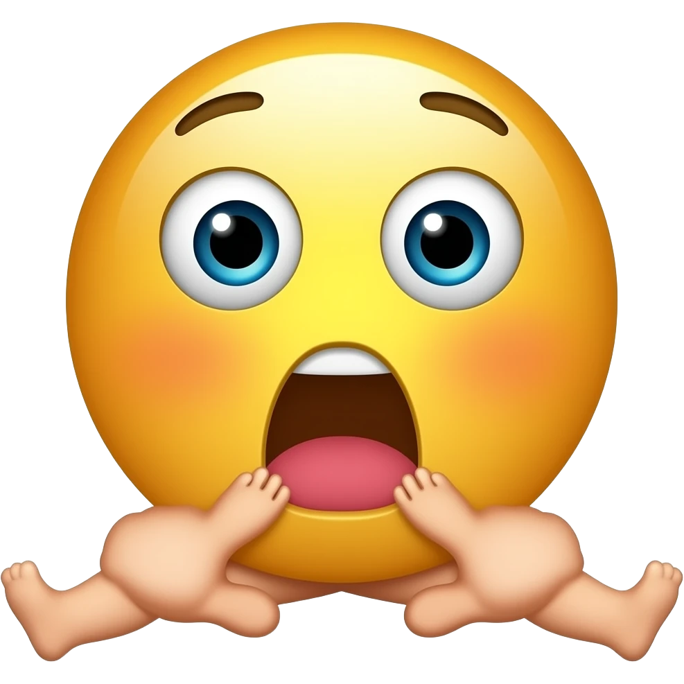 This same emojis.com, naked with big boobs, sitting with legs com spread apart wide open, and touching her hairy vagina and having an orgasm logo emoji