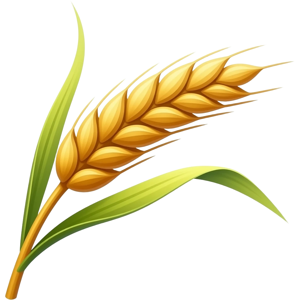 growing wheat stalk emoji