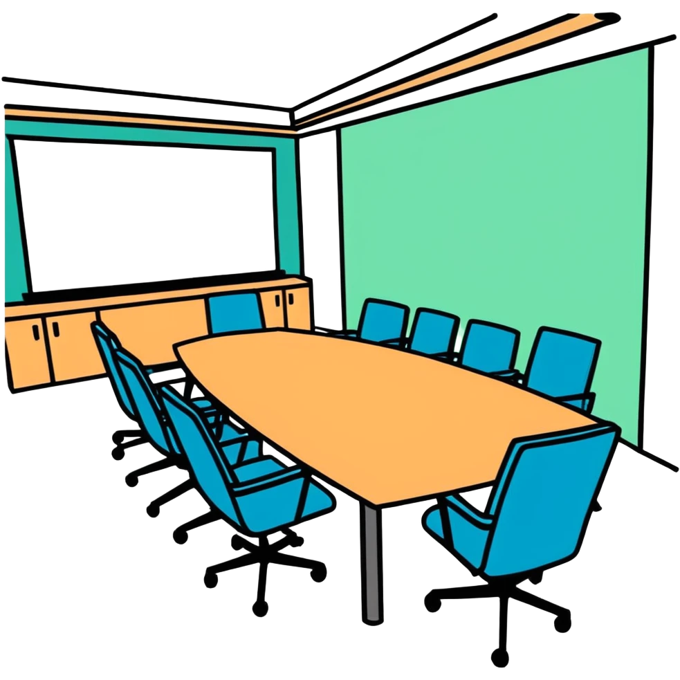 Me in a board room  emoji