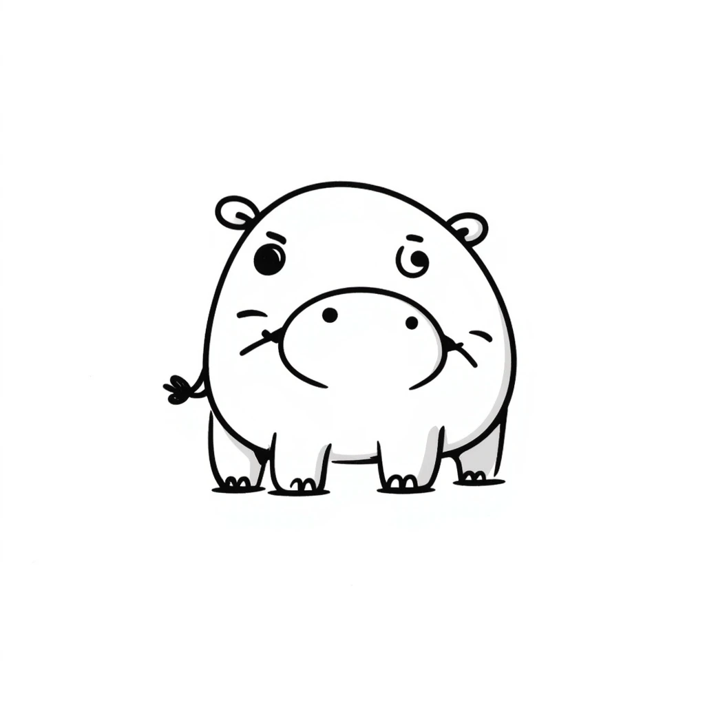Hippo emoji