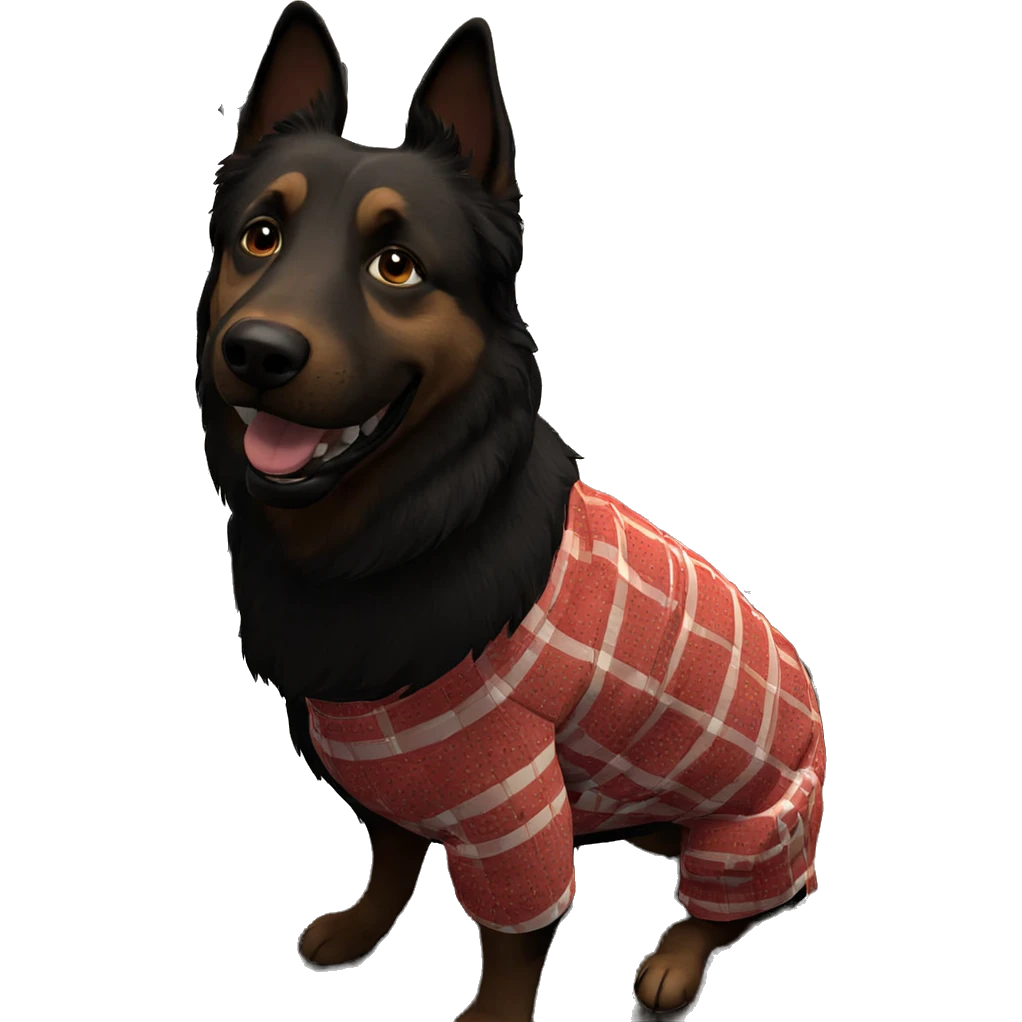 dog relaxing indoors alone emoji