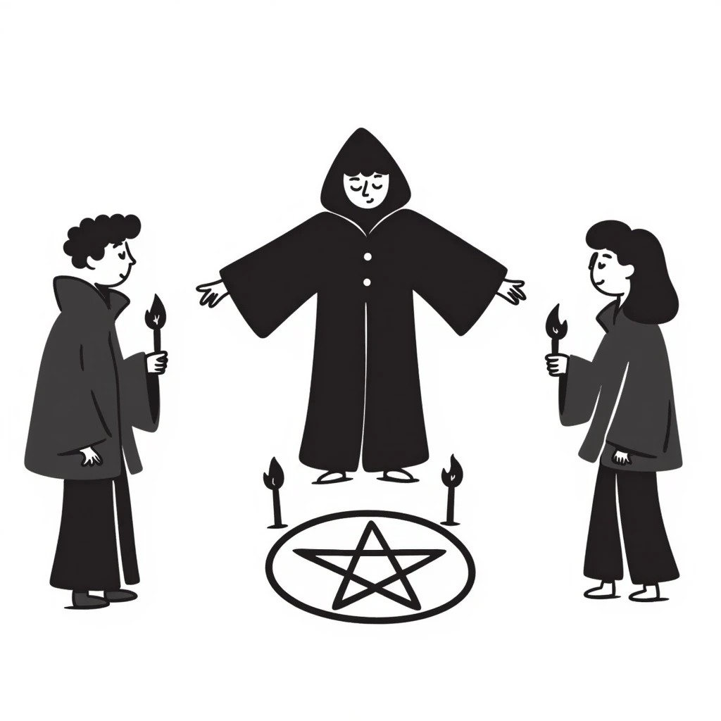 Satanic ritual emoji