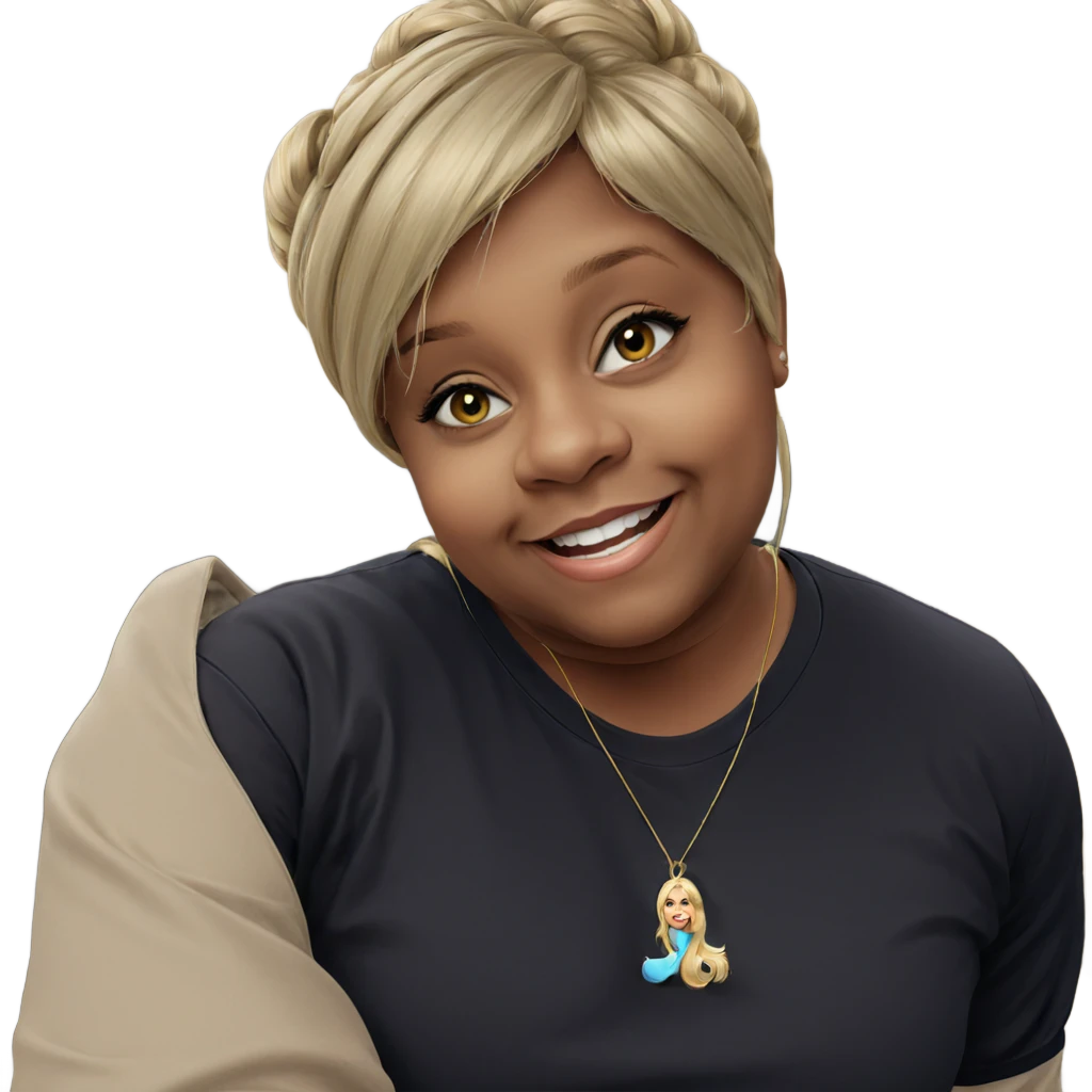 smiling girl with blonde hair emoji