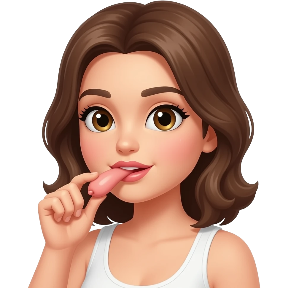 woman sucking penis emoji