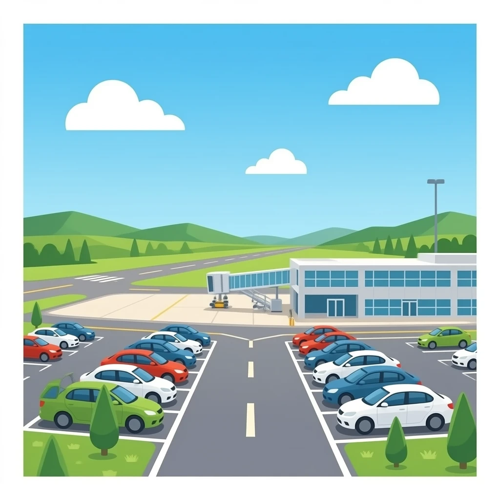 Airport Parking lot emoji