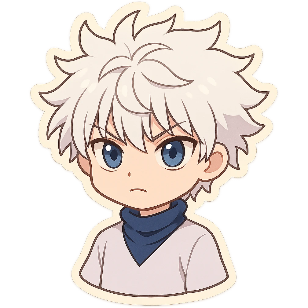 Killua Hunter x Hunter emoji