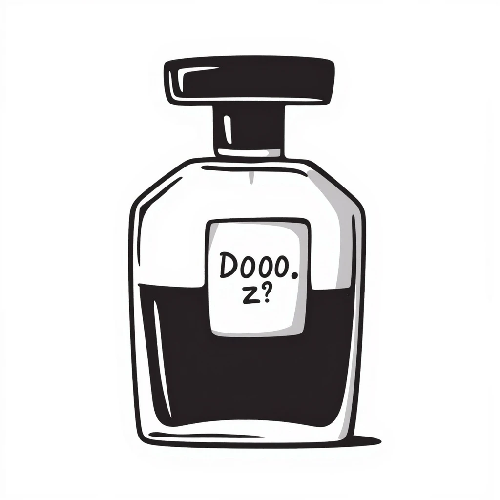 A perfume bottle emoji