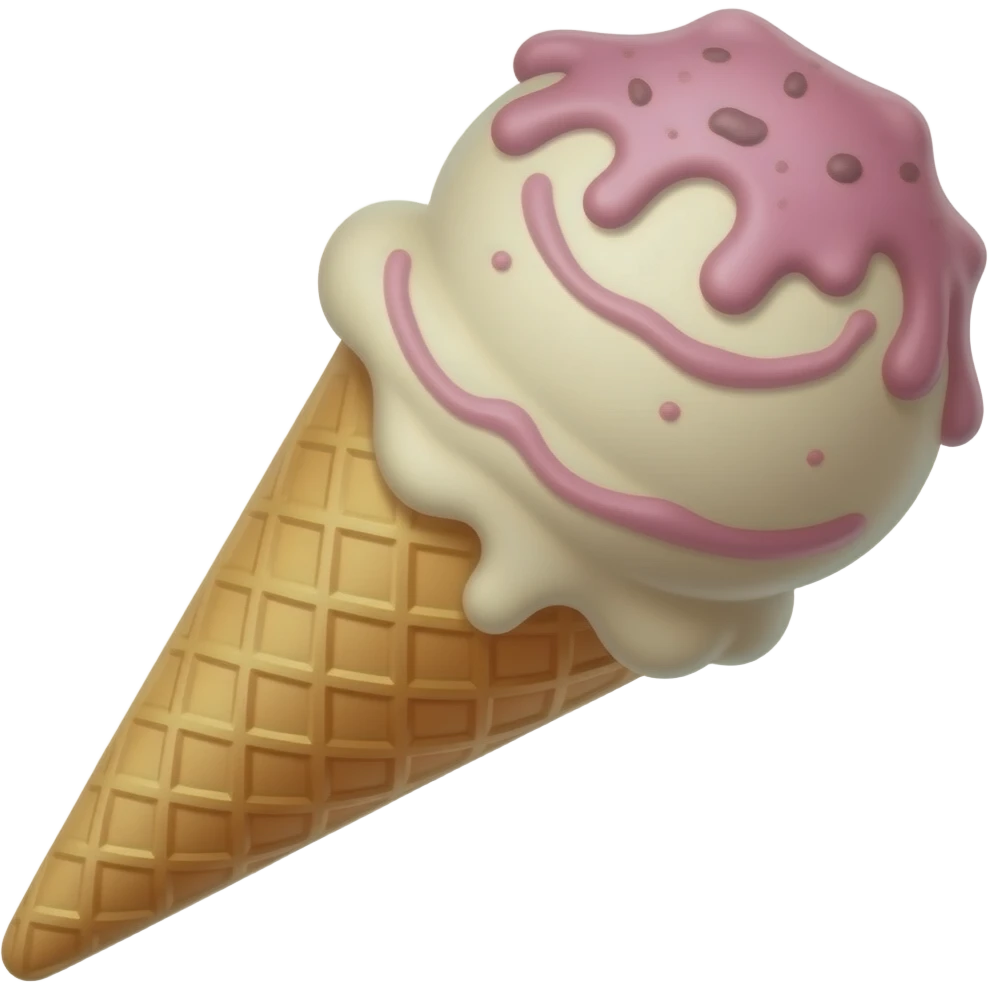 Ice cream emoji