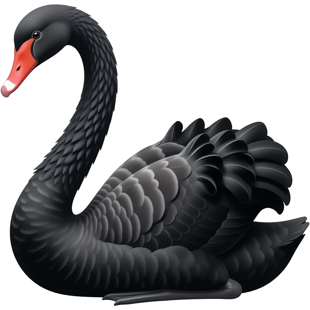 Black swan emoji emoji