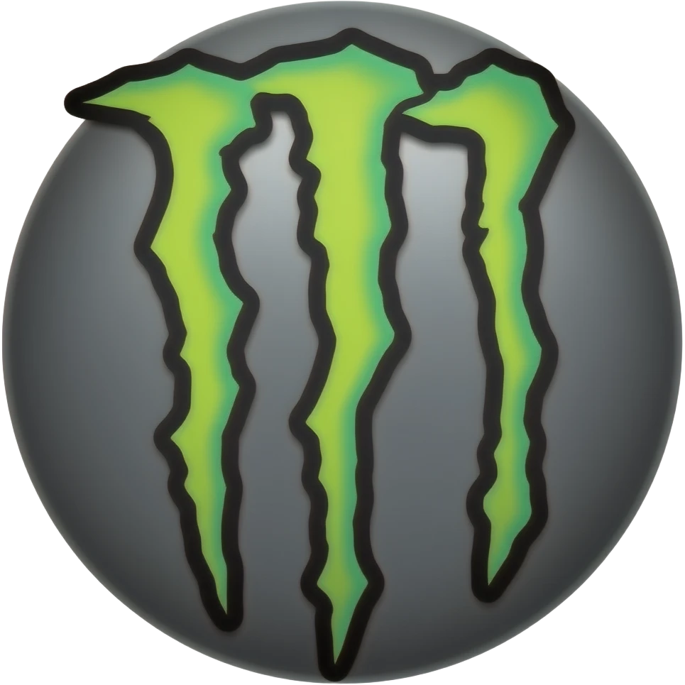 Monster energy logo emoji